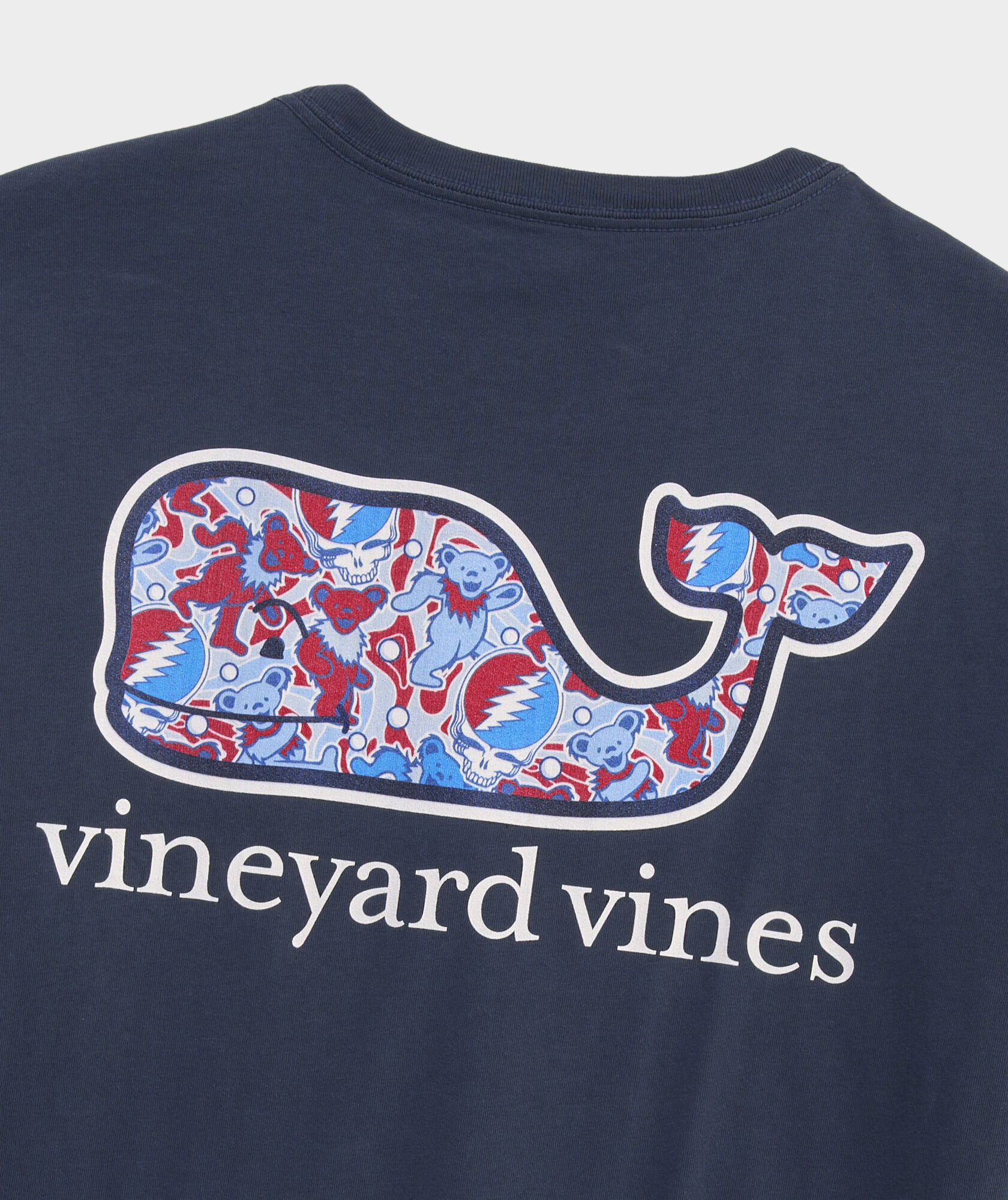 Grateful Dead x vineyard vines Whale Long-Sleeve Pocket Tee