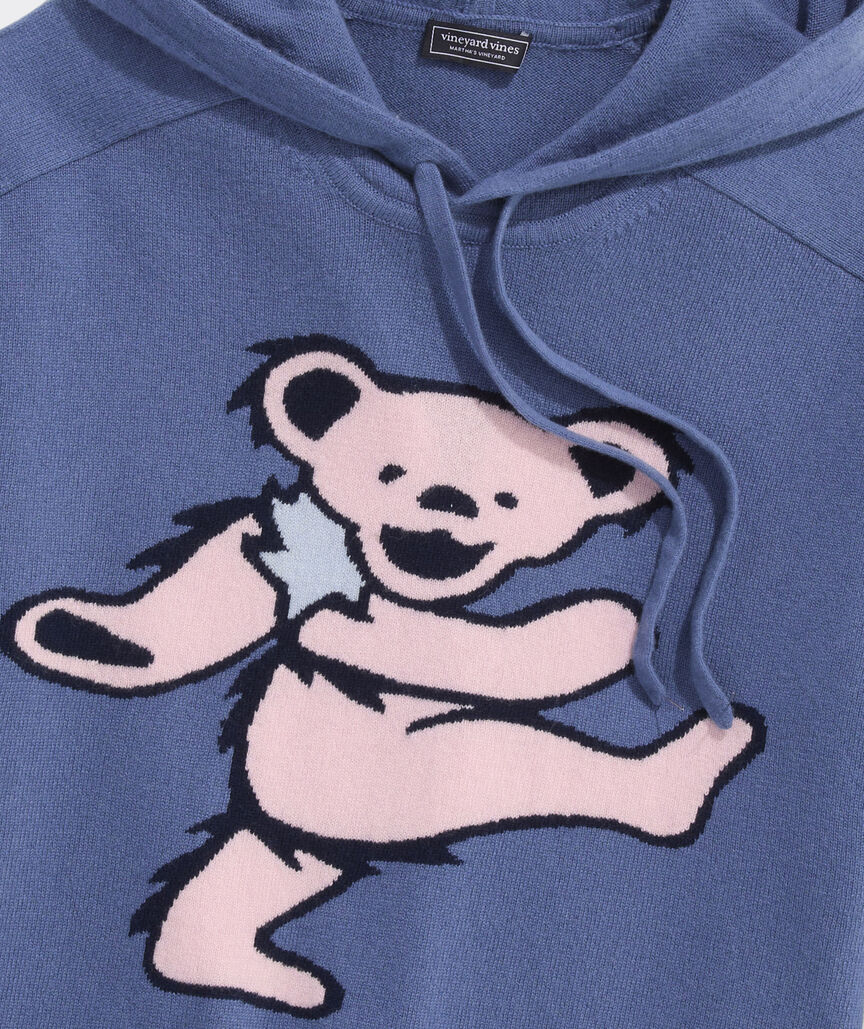 Women's Grateful Dead x vineyard vines Wool-Cashmere Hoodie Sweater