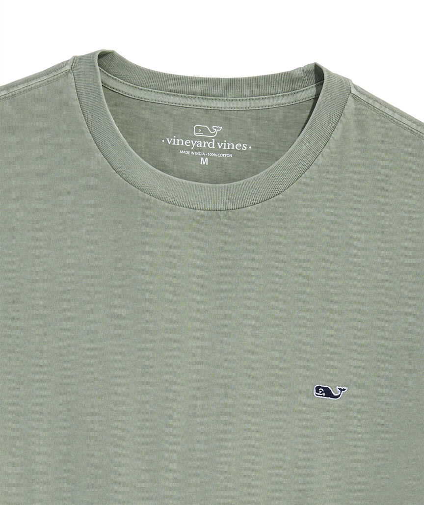 OUTLET Sunwashed Whale Embroidered Short-Sleeve Tee