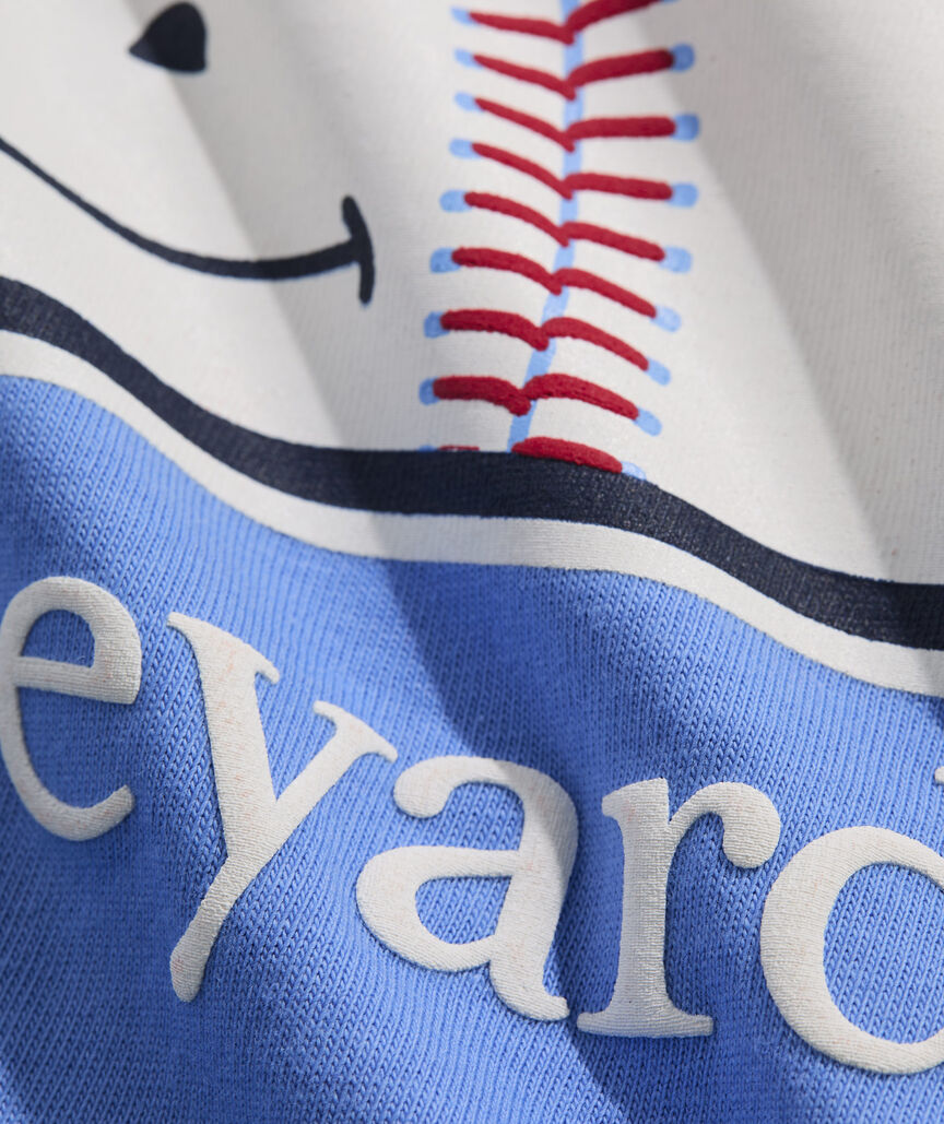 Boys' Baseball Whale Short-Sleeve Pocket Tee