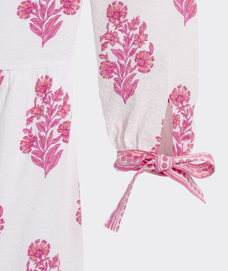 Tessa Tie-Sleeve Dress