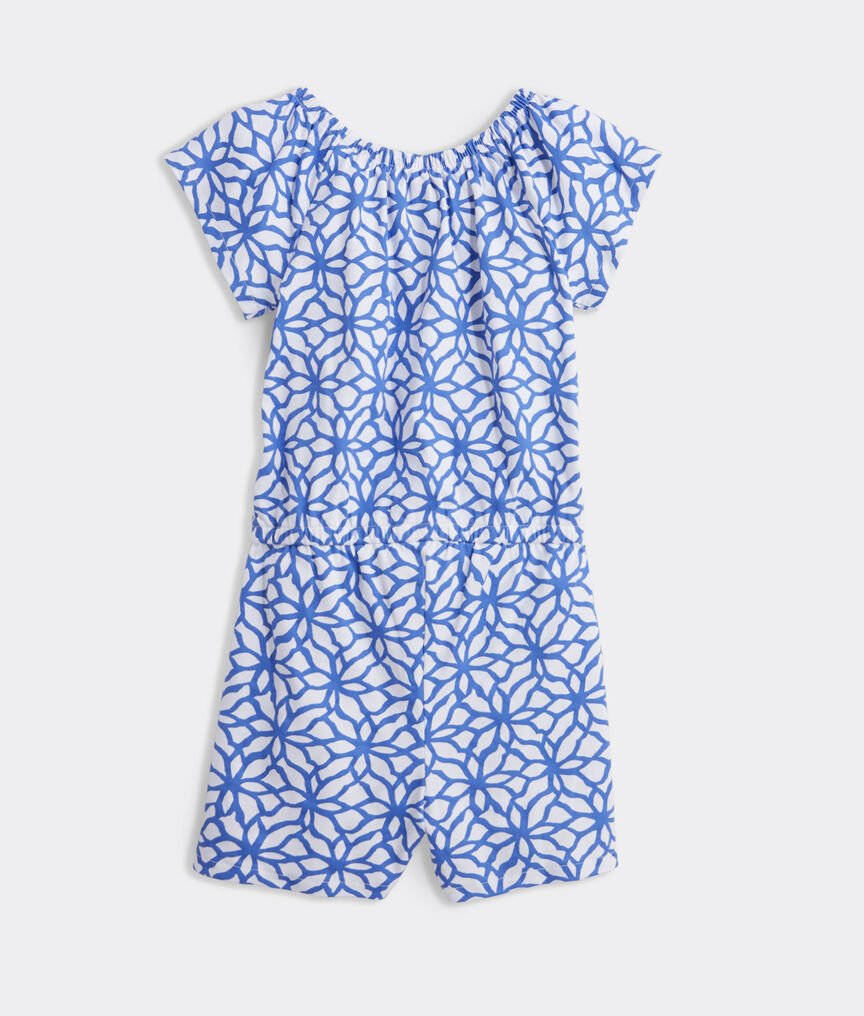 Girls' Day Lily Tie Front Romper