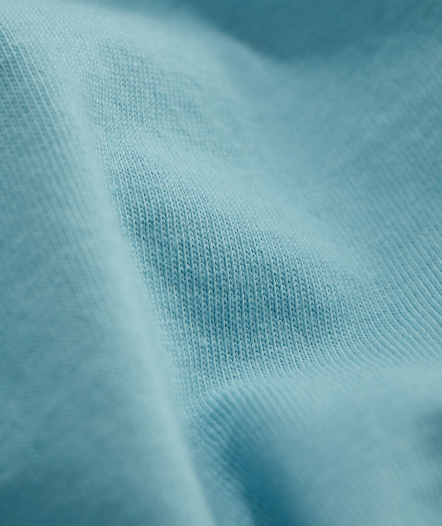 Girls' Glow-In-The-Dark Snowboard Whale Long-Sleeve Pocket Tee