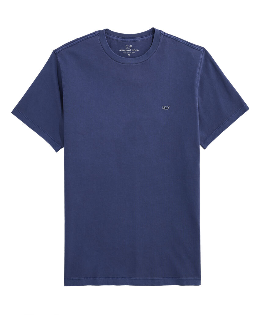 OUTLET Sunwashed Whale Embroidered Short-Sleeve Tee