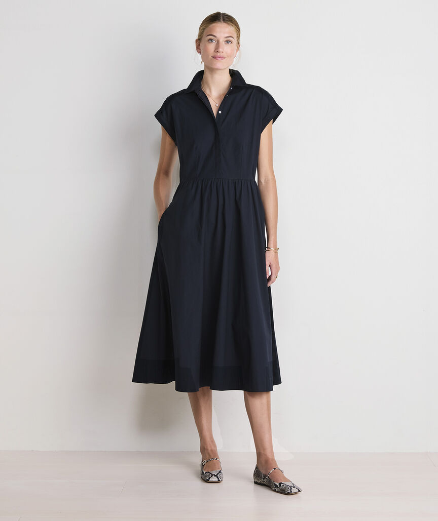 Pamela Poplin Shirtdress
