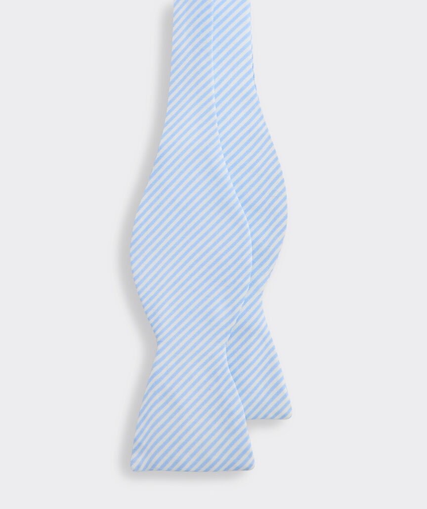 Vineyard Seersucker Printed Bow Tie