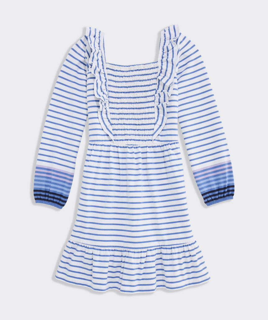Girls' Long Sleeve Jersey Dress