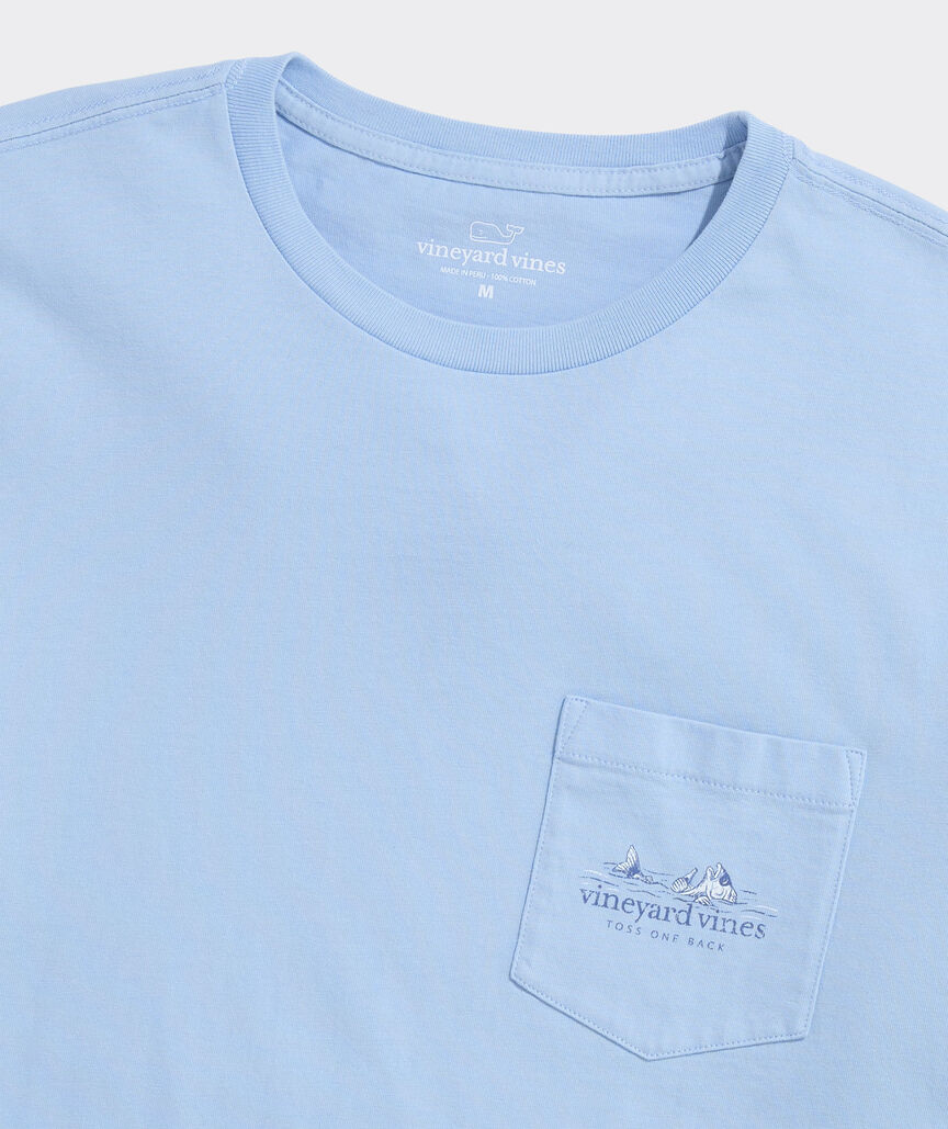 Toss One Back Short-Sleeve Pocket Tee