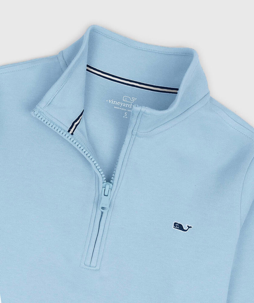 OUTLET Boys' Jersey Cotton Quarter-Zip