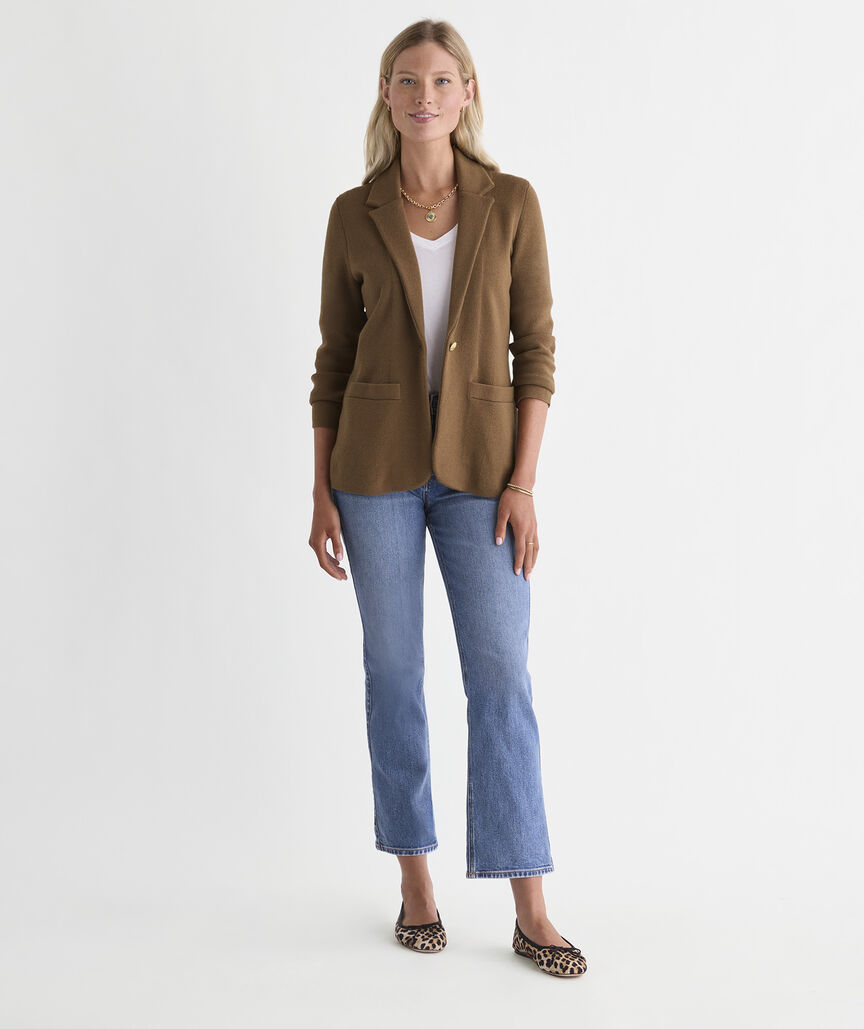 Knit Blazer