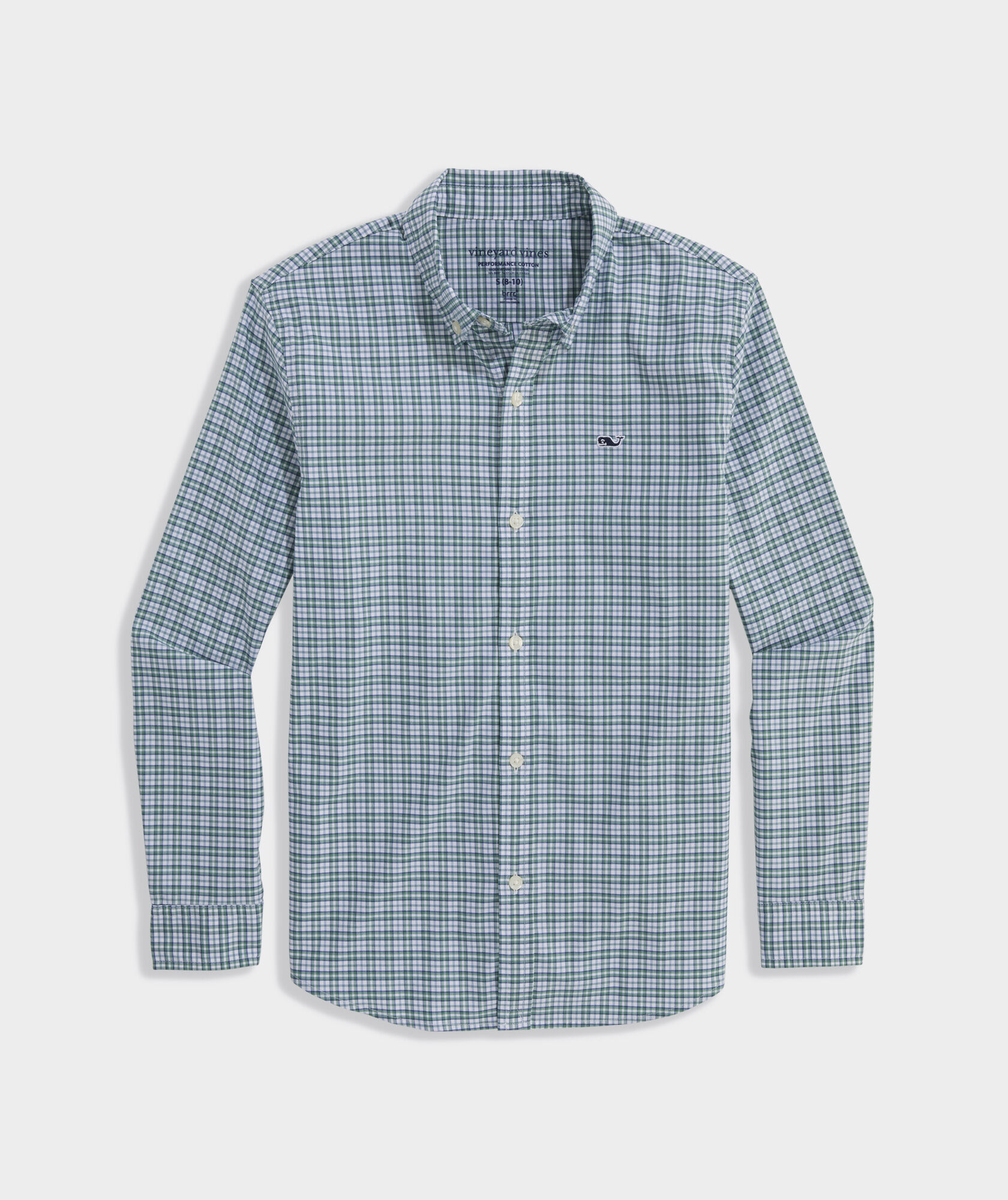 Boys' Performance Cotton Hadwen Check Shirt