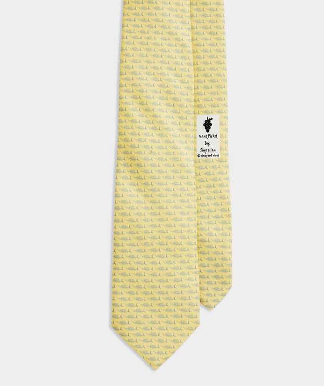 Marlin Bones Printed Tie