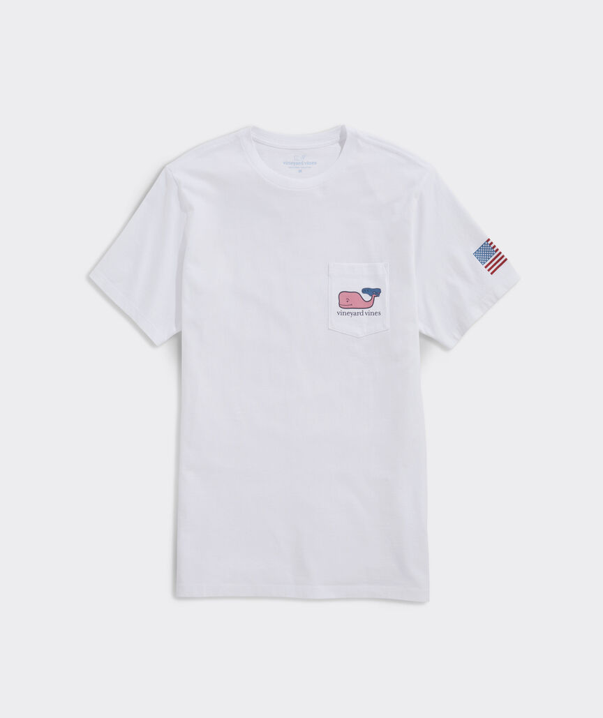 Limited-Edition Crocs™ Flags & Stars Short-Sleeve Pocket Tee