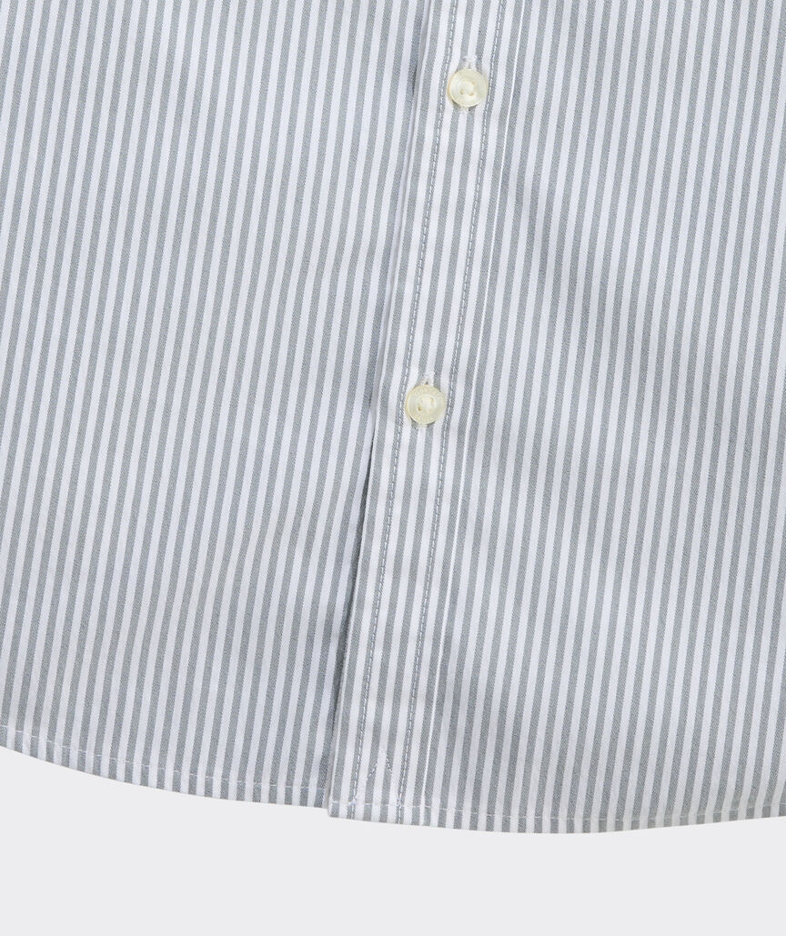 Boys' Performance Cotton Admiral Stripe Shirt