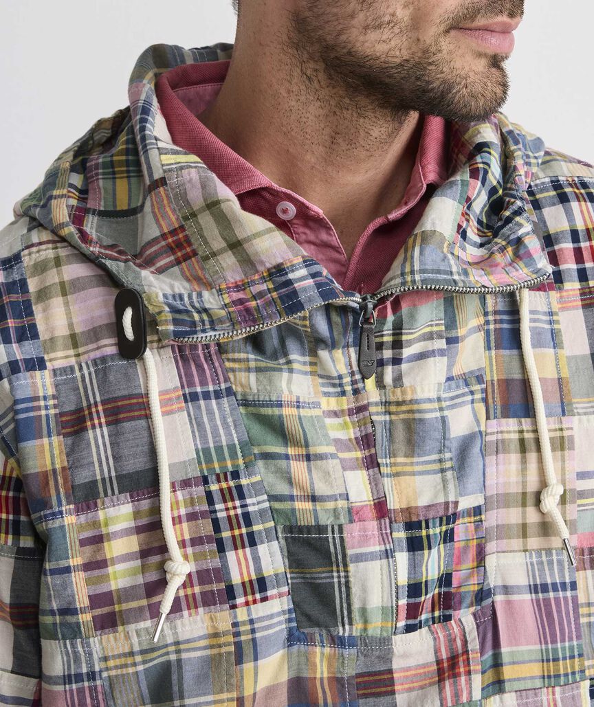 Lived-In Patchwork Anorak