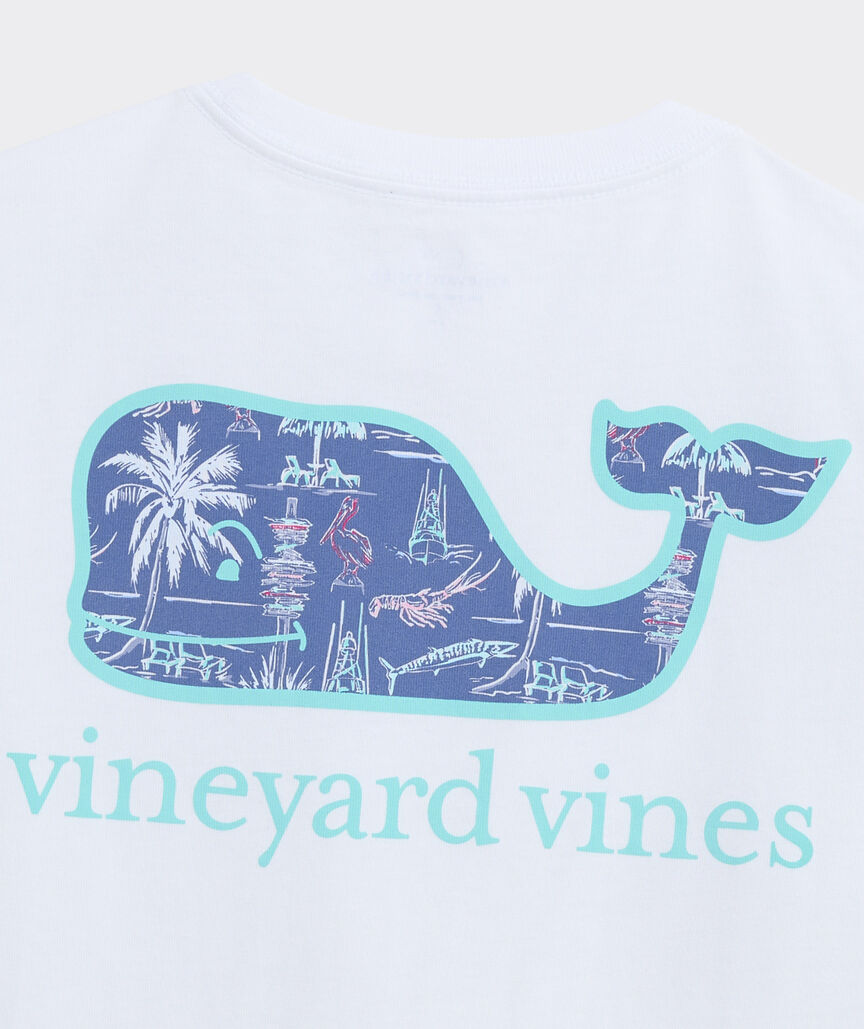 Boys' Keys Resort Whale Short-Sleeve Pocket Tee