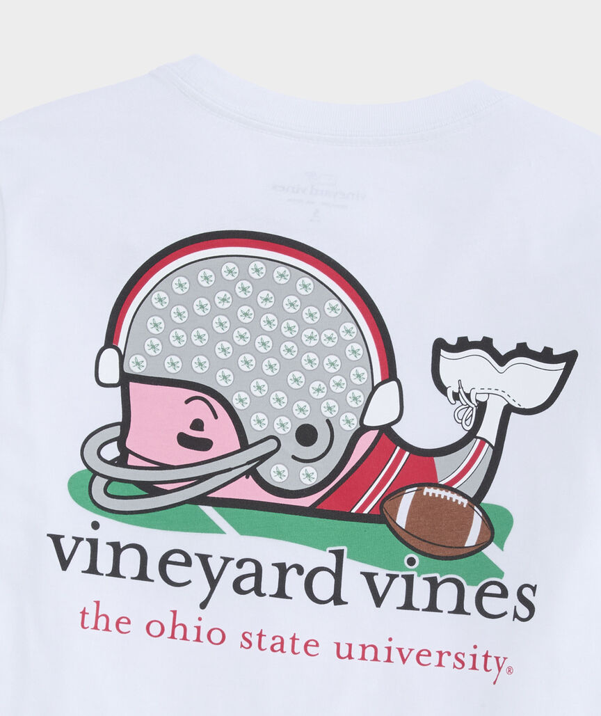 The Ohio State University Boys' Football Whale Short-Sleeve Pocket Tee