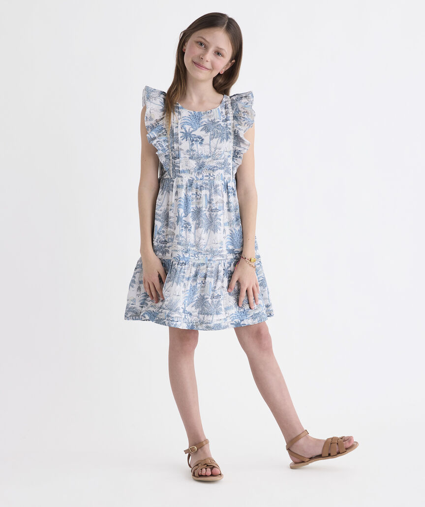 Girls' Reilly Ruffle Dress
