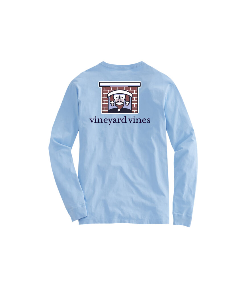 OUTLET Boys' Santa Chimney Long-Sleeve Tee