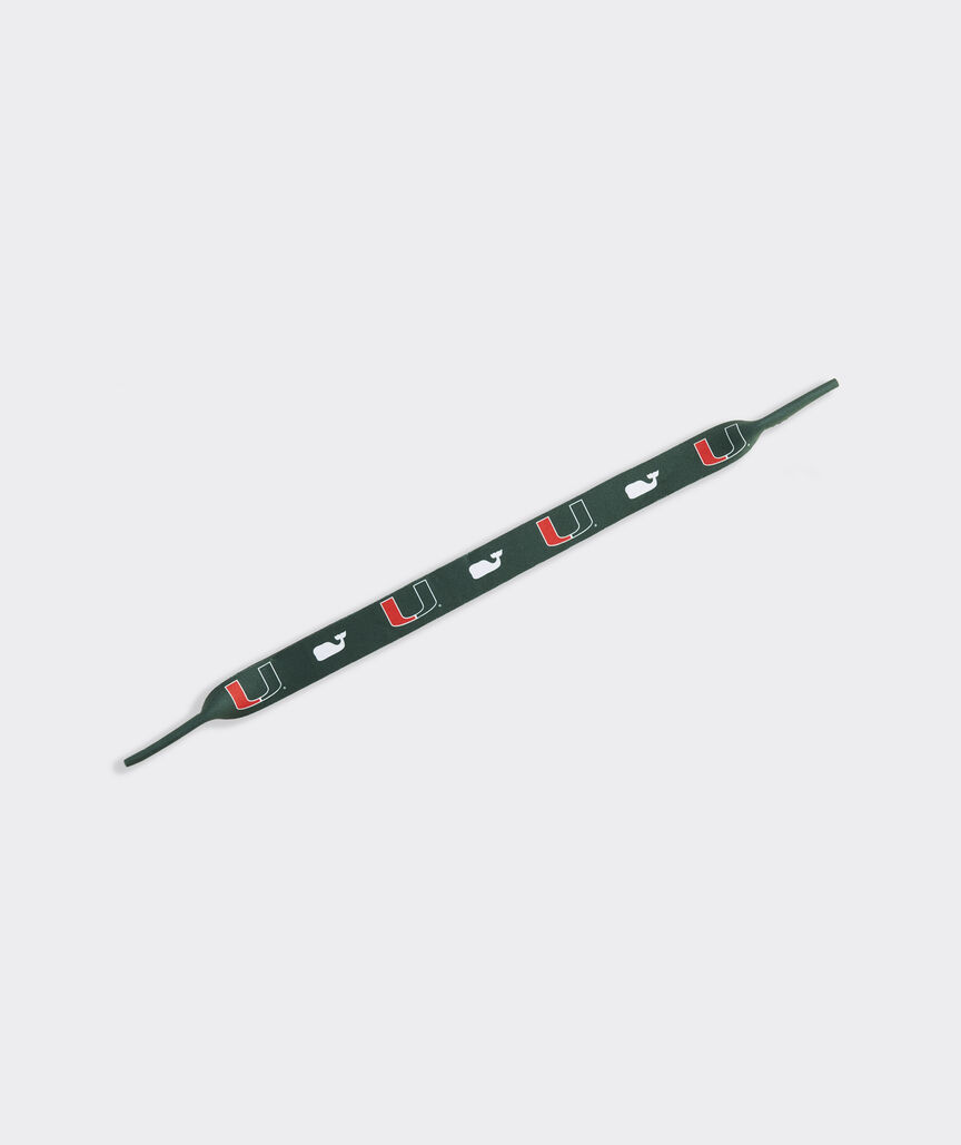 University of Miami Sunglass Strap