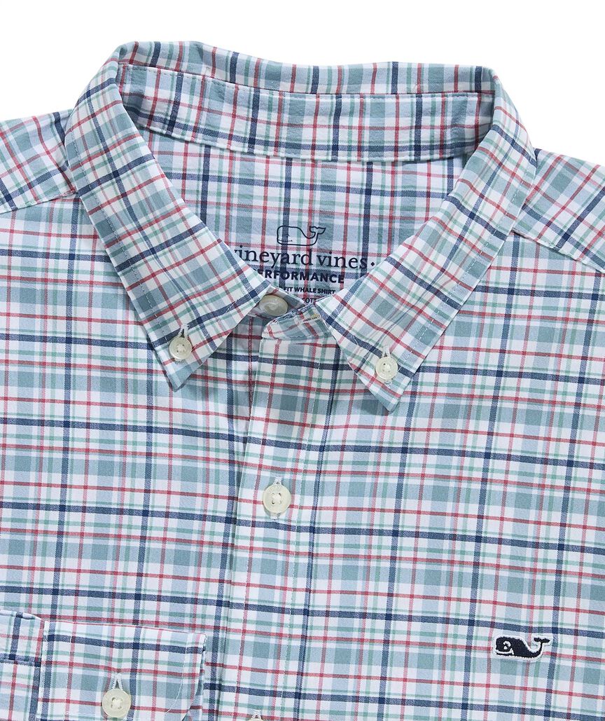 OUTLET Performance Twill Plaid Shirt