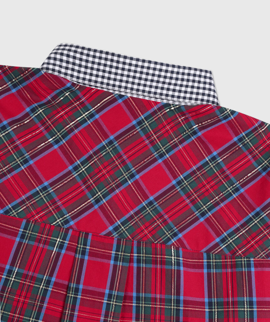 OUTLET Relaxed Poplin Party Button-Down