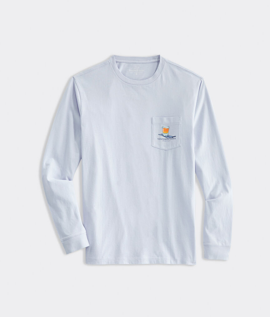 Shotski Long-Sleeve Pocket Tee