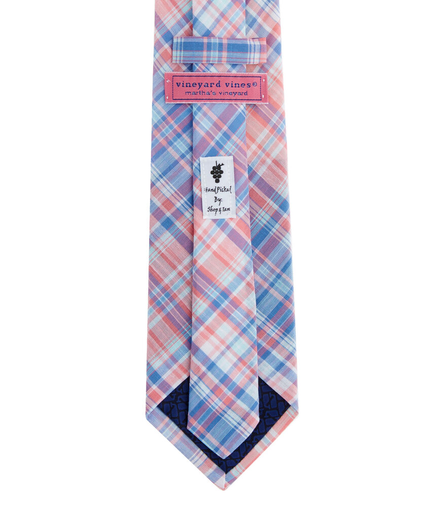 George Hill Plaid Woven Tie