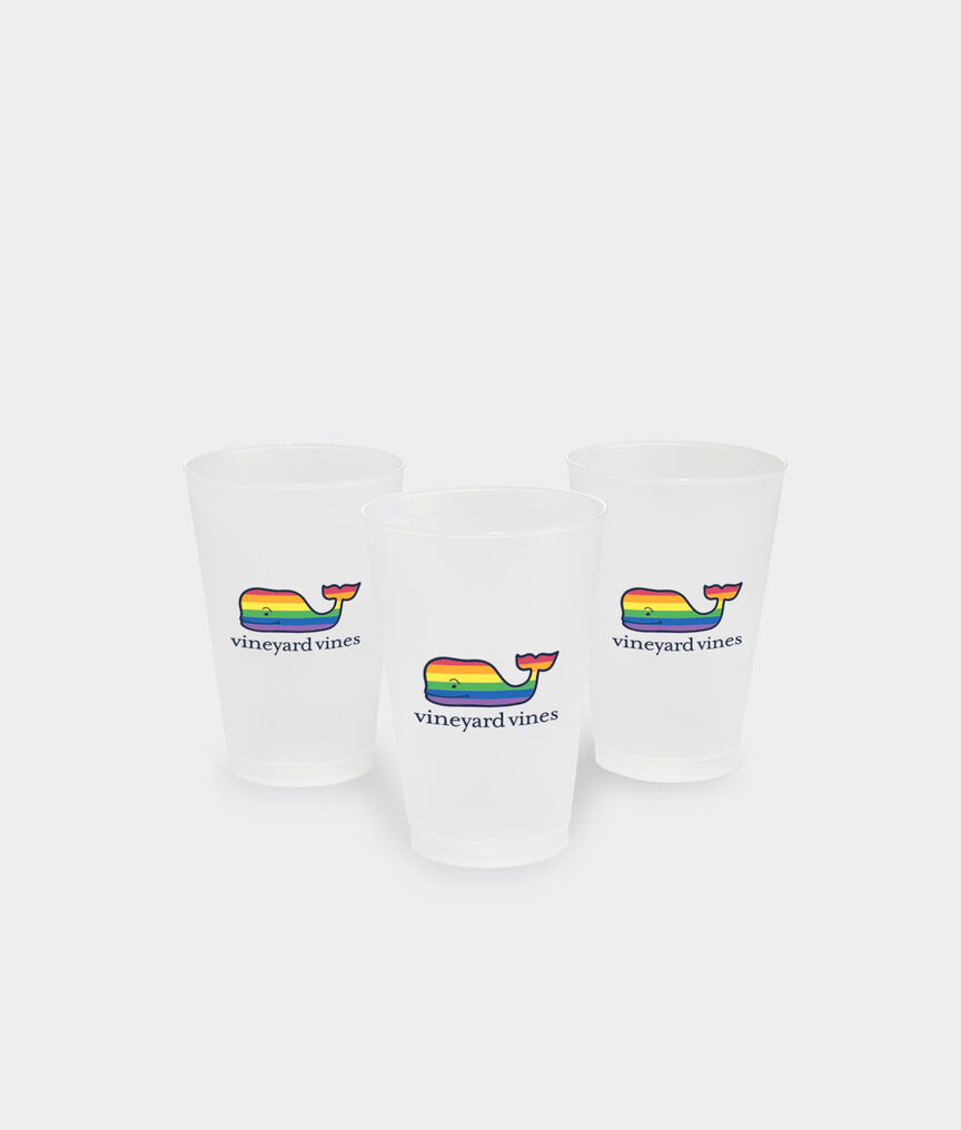 Limited-Edition Pride Whale Stacking Cups