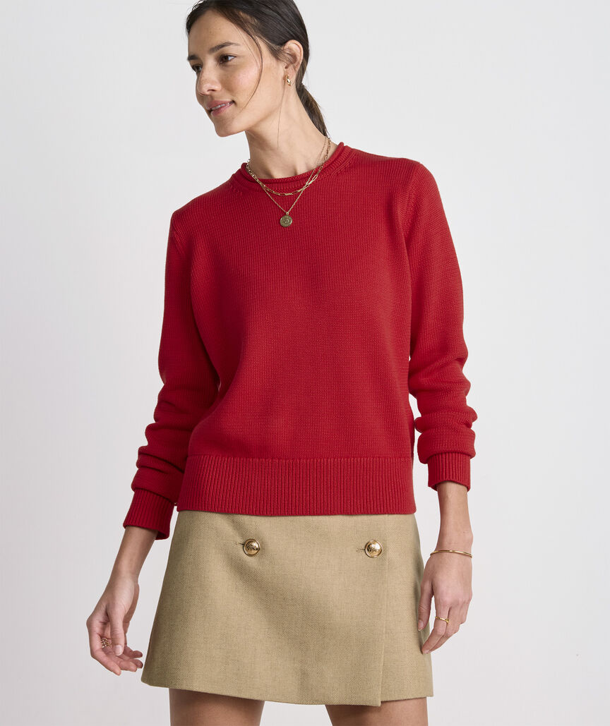 Katie Cotton Rollneck Sweater