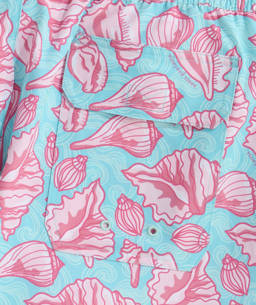 OUTLET 5 Inch Printed Chappy Swim Trunks