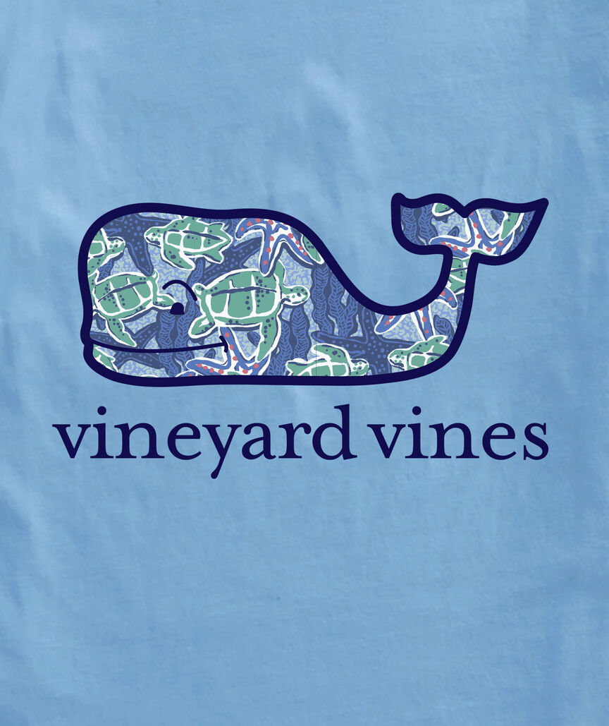 OUTLET Turtles & Starfish Whale Short-Sleeve Pocket Tee