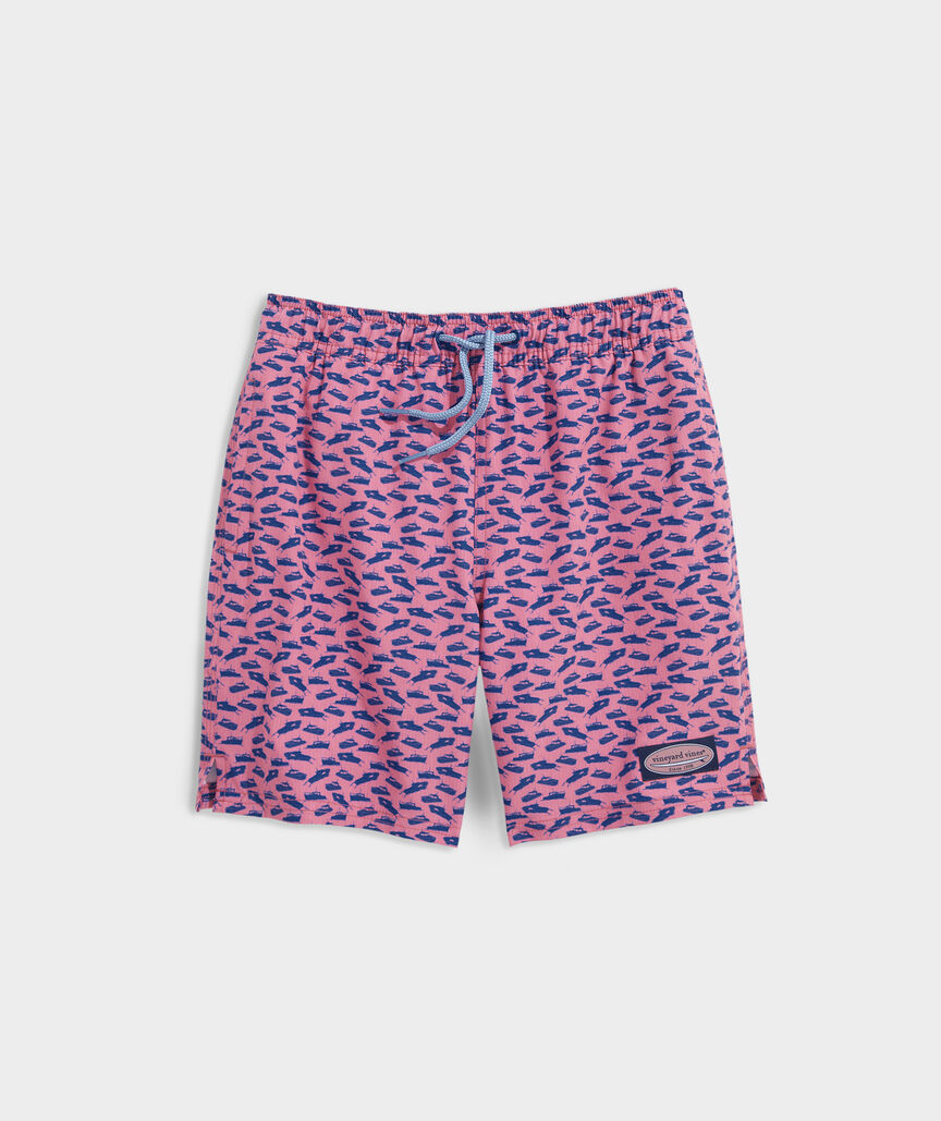 Shop Boys' Chappy Swim Trunks at vineyard vines