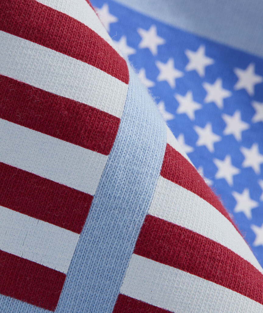 USA Flag History Short-Sleeve Pocket Tee