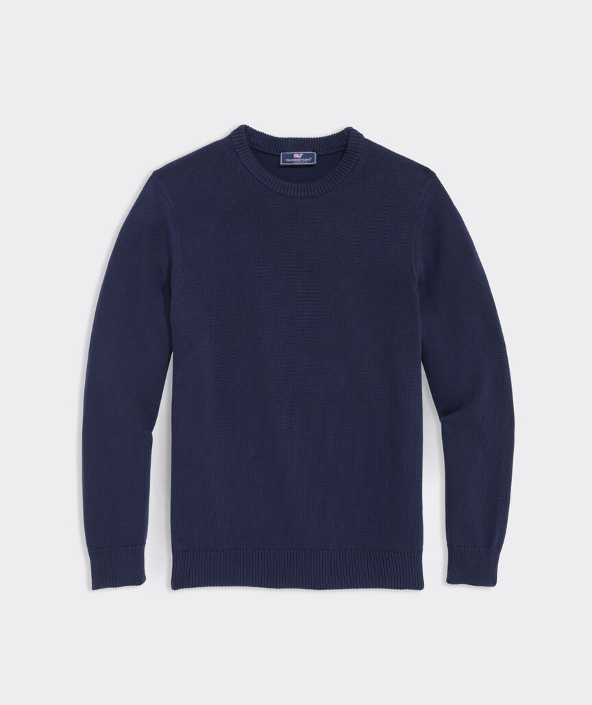 Cotton Crewneck Sweater