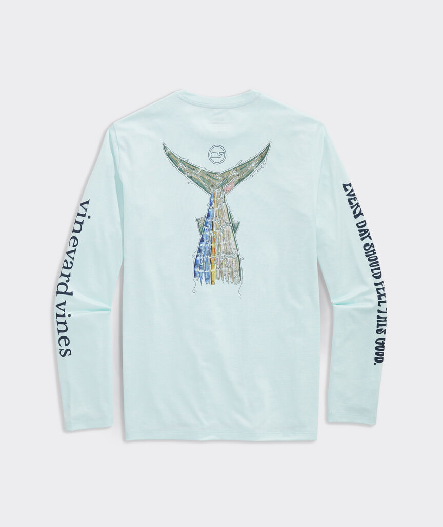 Abe Pieciak Tuna Tail Long-Sleeve Harbor Performance Tee