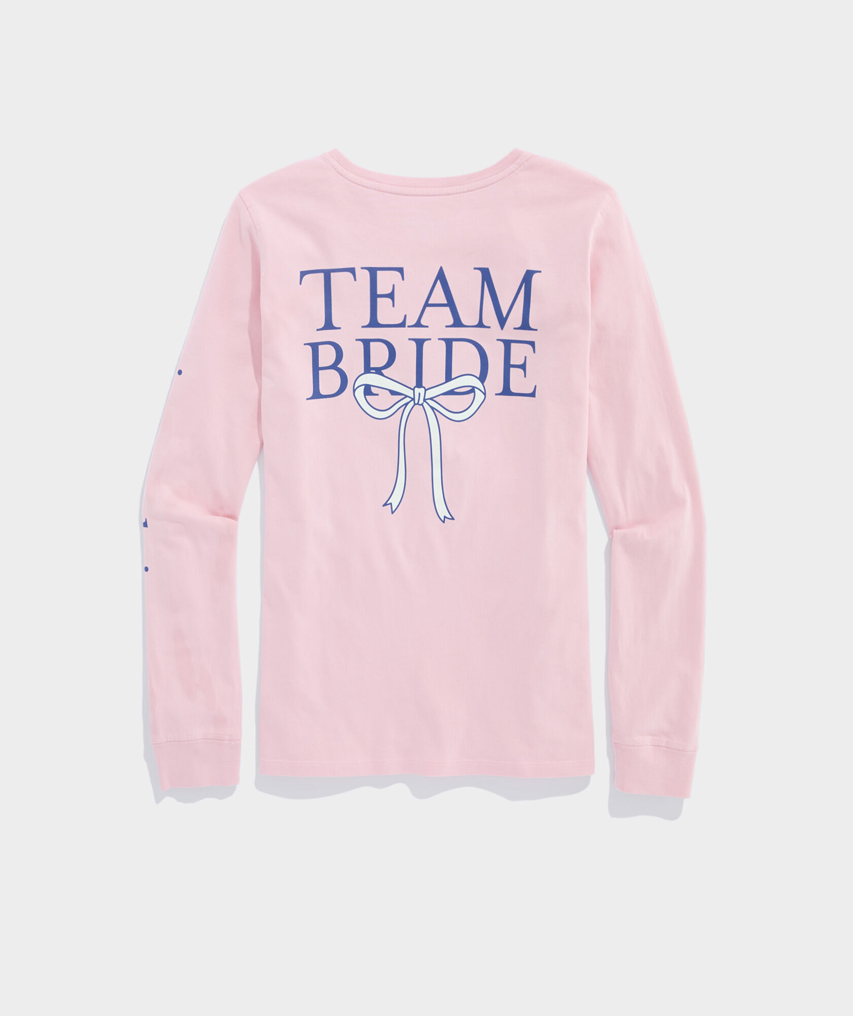 Team Bride Long-Sleeve Pocket Tee