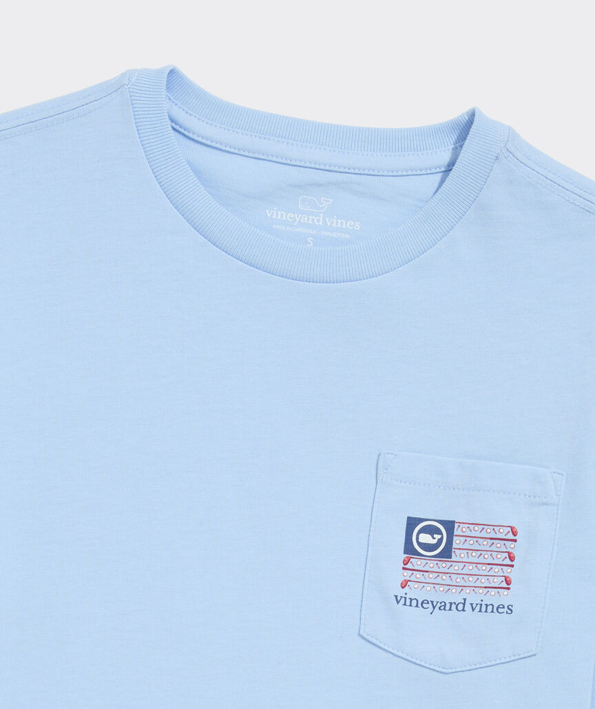 Boys' Americana Golf Flag Short-Sleeve Pocket Tee