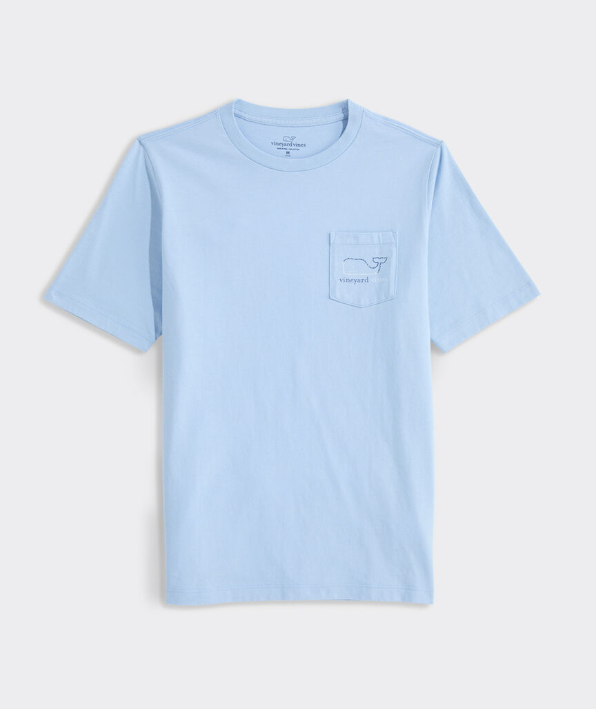 Boys' Burgee Vintage Whale Short-Sleeve Pocket Tee