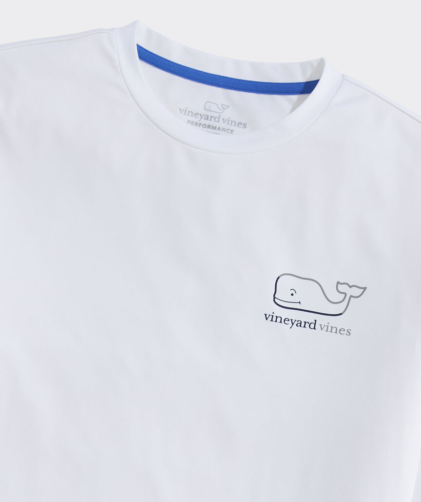 Performance Burgee Whale Long-Sleevee Harbor Tee
