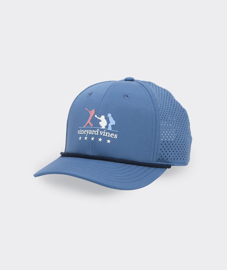 Boys' Baseball Player Perforated Trucker Hat