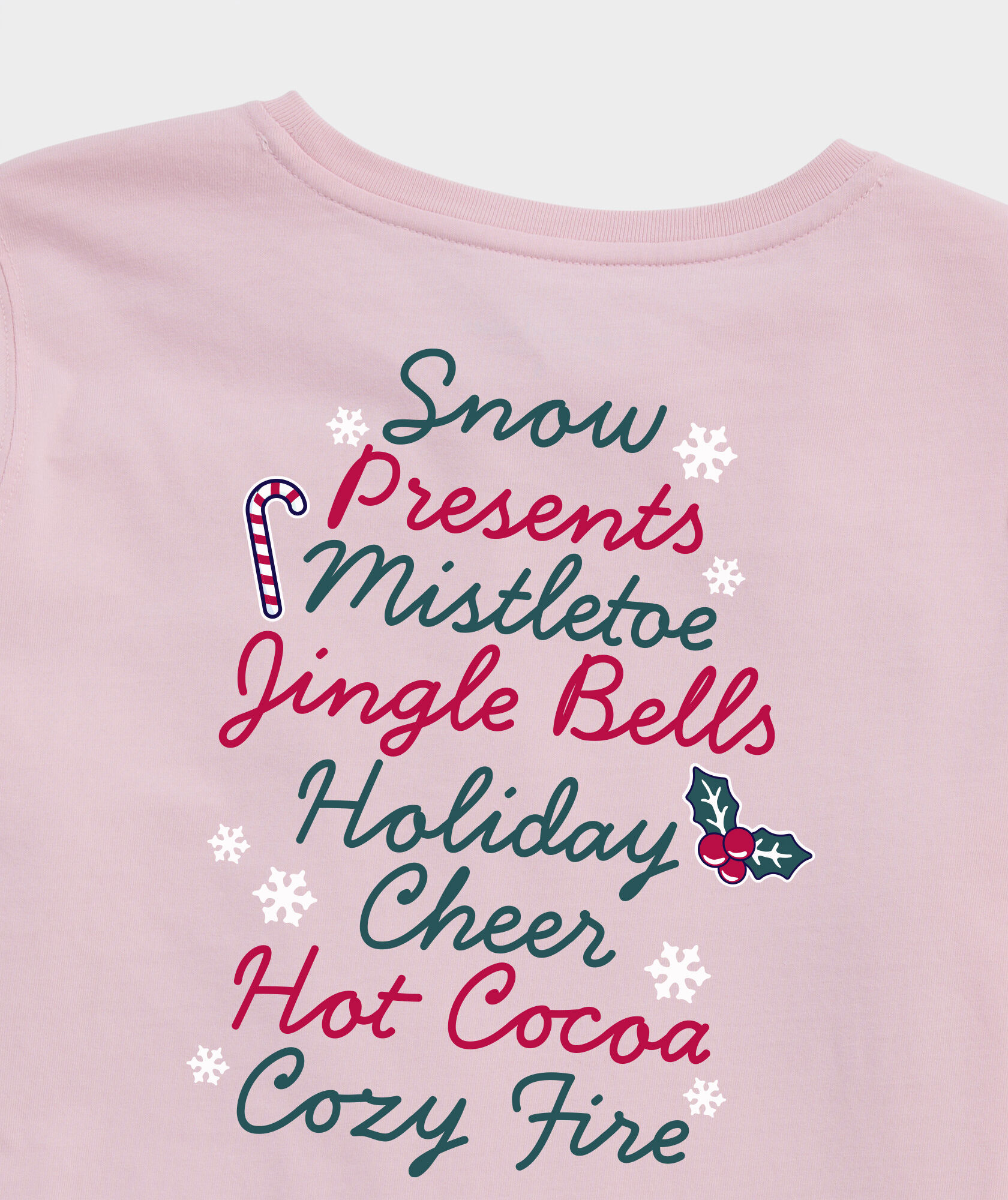 Holiday Cheer Long-Sleeve Pocket Tee