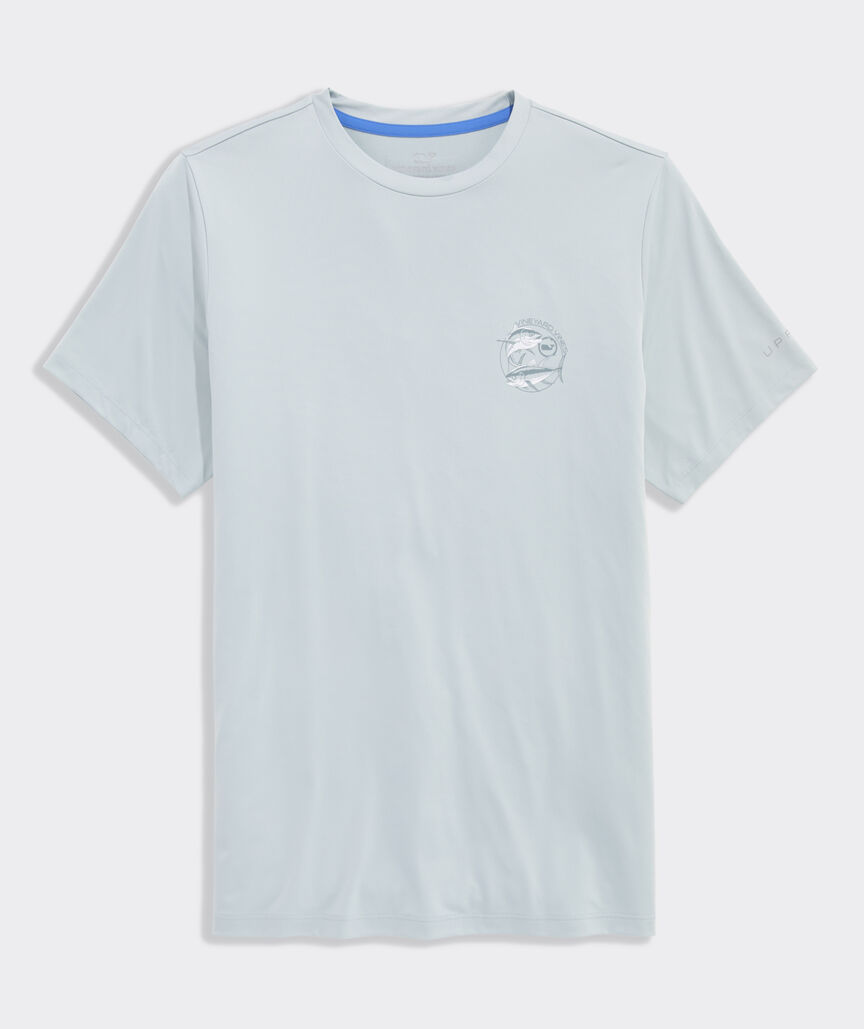 Tuna Circle Short-Sleeve Harbor Performance Tee