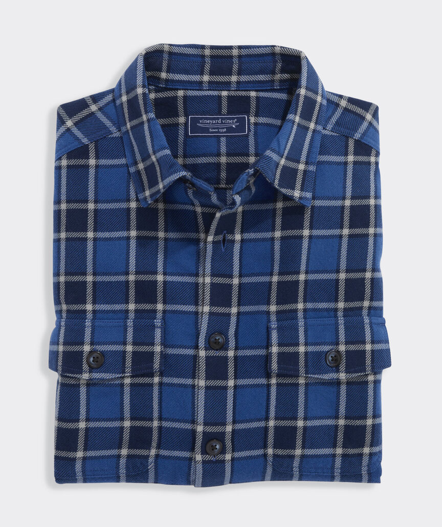 Wescoe Plaid Midweight Twill Utility Shirt