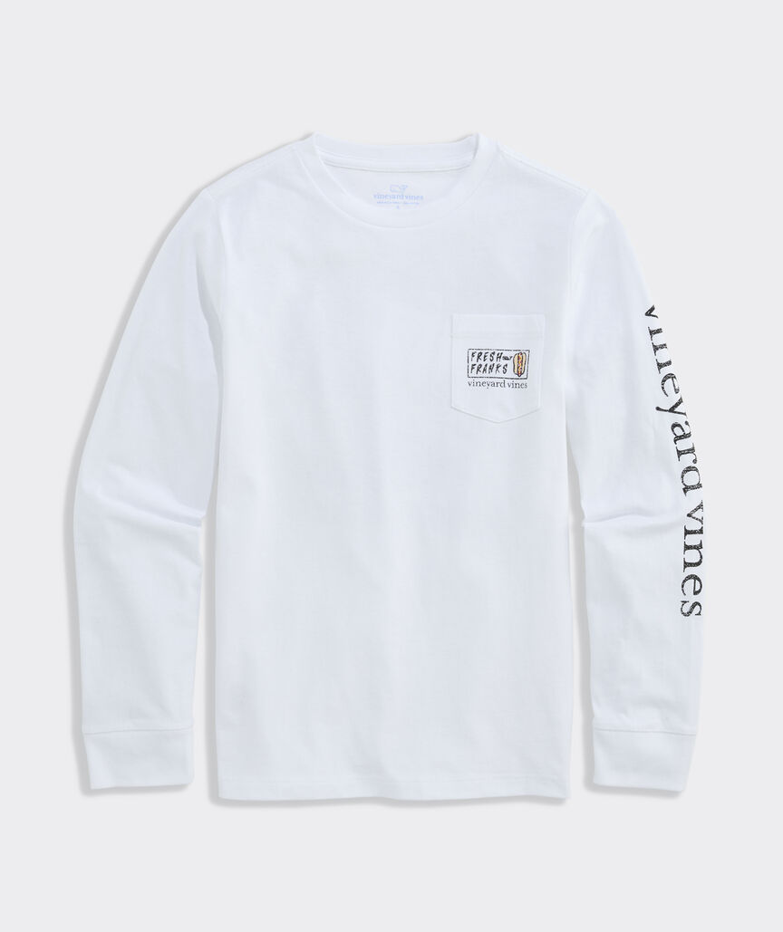 Boys' Fresh Franks Long-Sleeve Pocket Tee