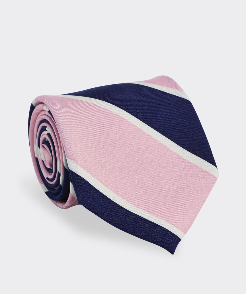 Repp Stripe Silk Tie