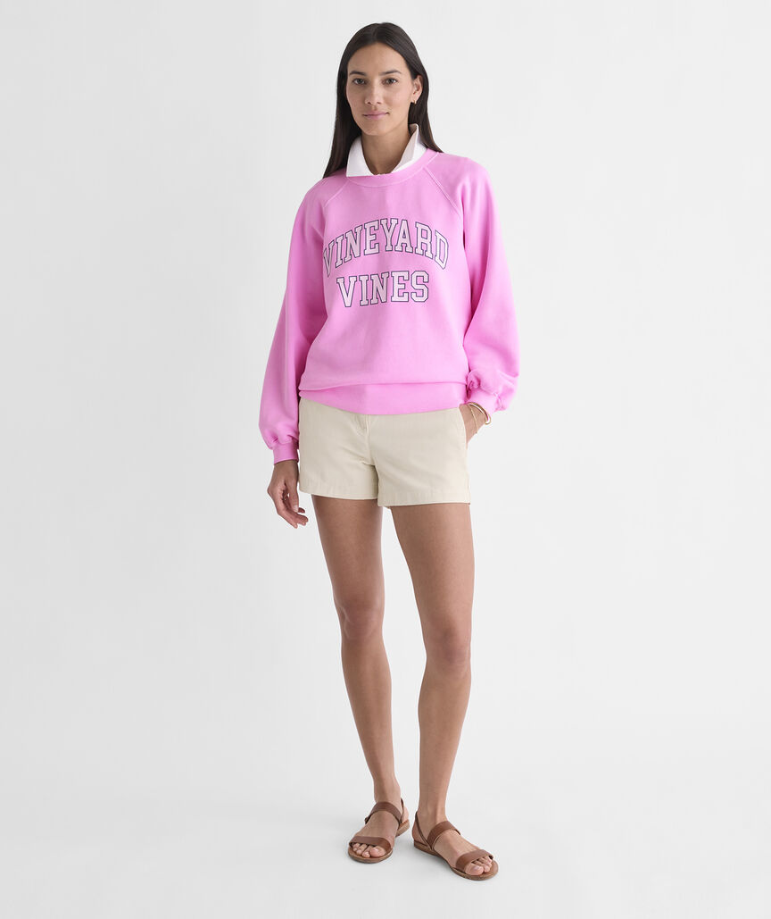 Surf Terry Collegiate Logo Sweatshirt