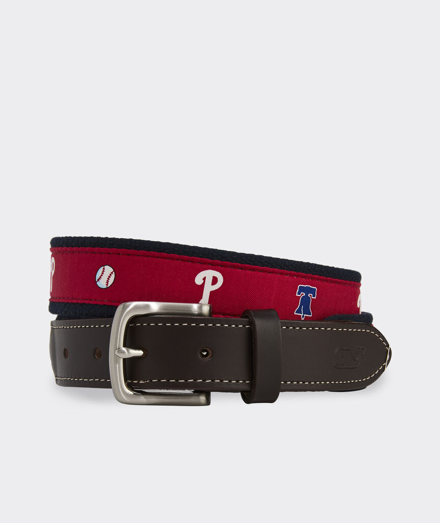 Philadelphia Phillies Canvas Club Belt