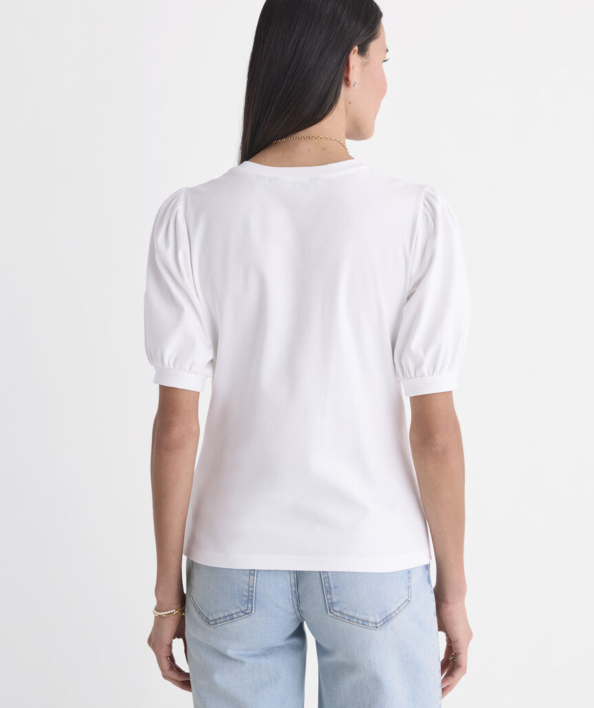 Deluxe Puff Short Sleeve Top
