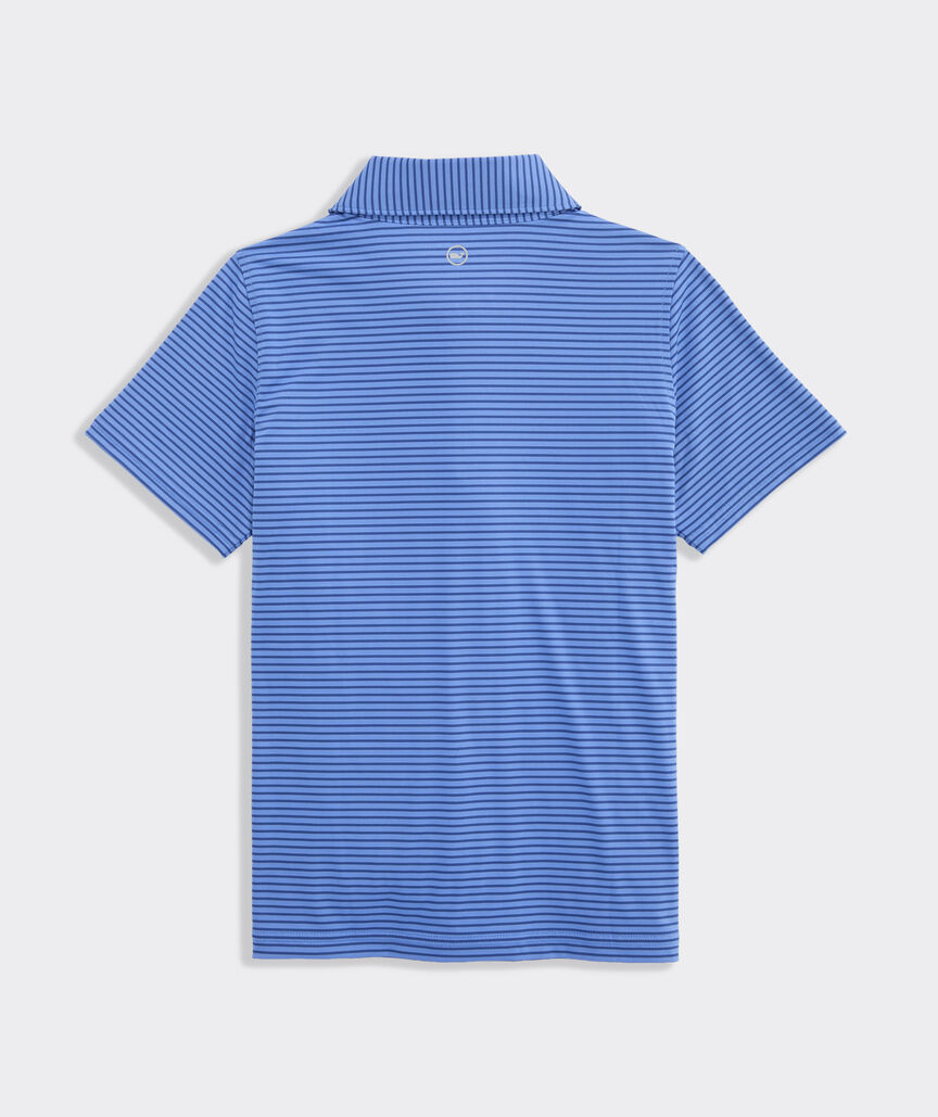 Boys' Performance Bradley Stripe Sankaty Polo